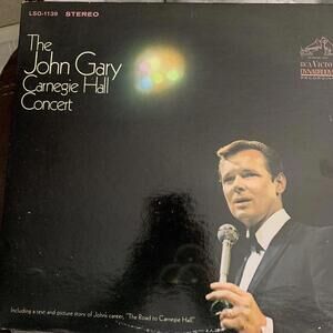 The John Gary Carnegie Hall Concert 1967 Vinyl LP Record